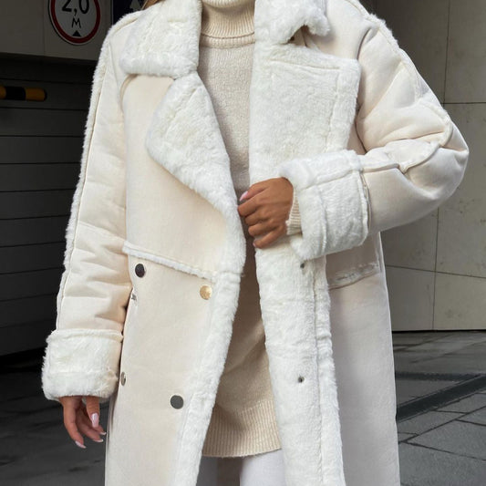 Manteau en daim